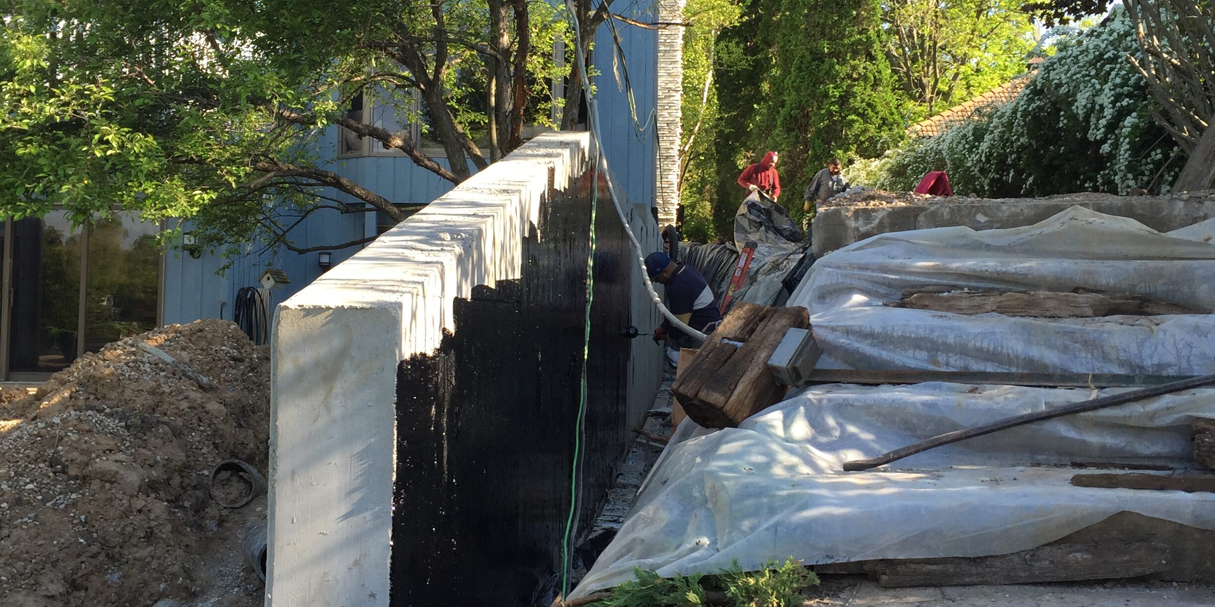 Wing Wall Repair